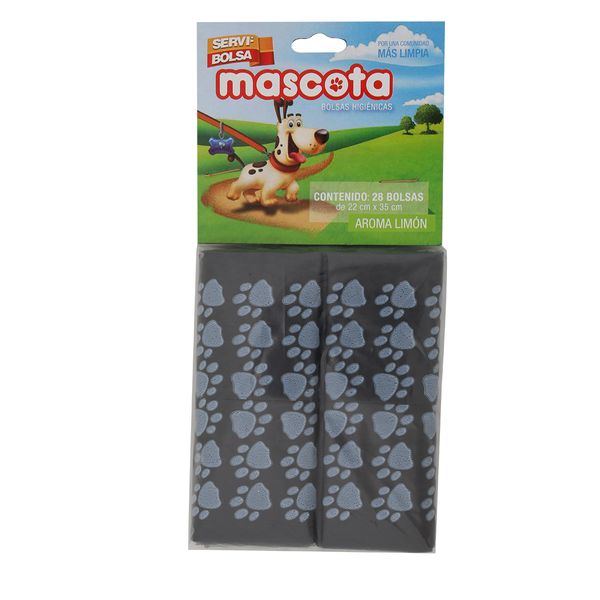 Bolsa Higiénicas Mascotas ServiBolsa x 28 Und 22 x 35 cm