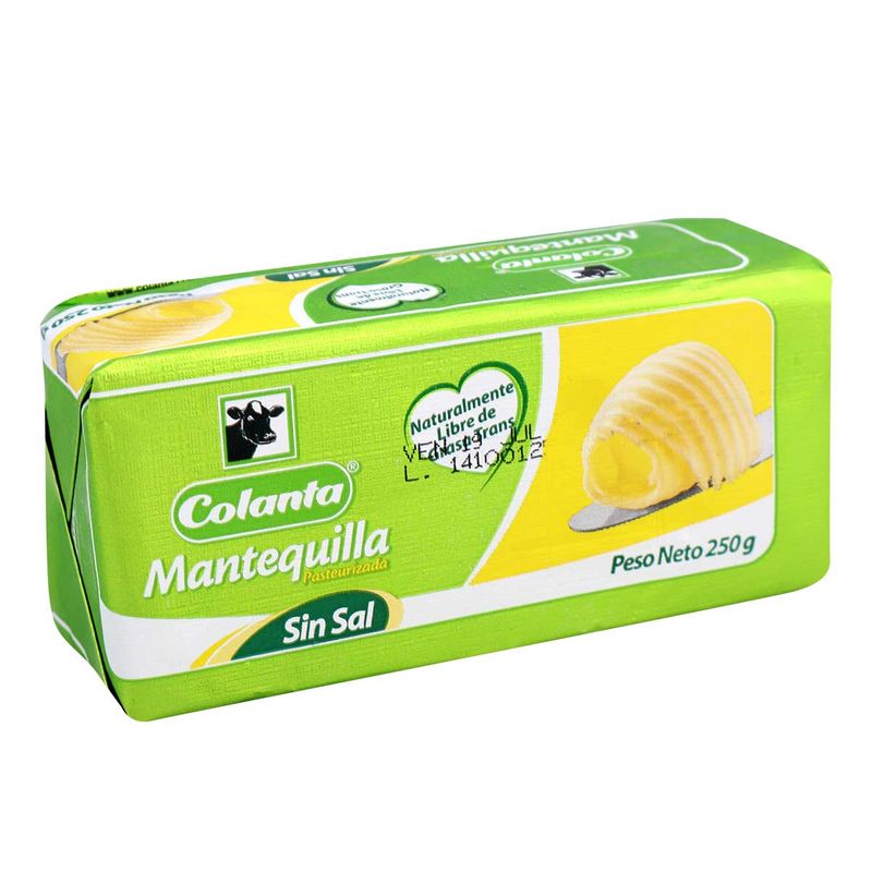 Mantequilla-Sin-Sal-Colanta-x-250Gr