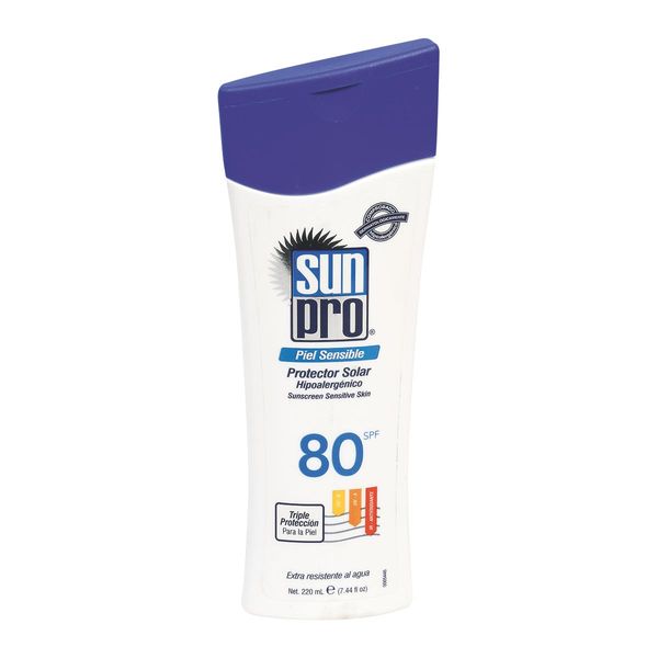 Protector Solar SunPro SPF80 Piel Sensible x 220 ML