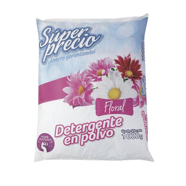 Detergente en Polvo Floral Super Precio x 1000 G