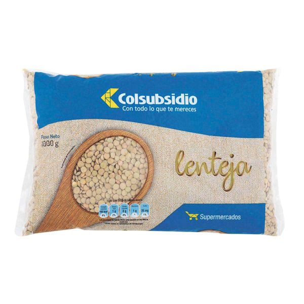 Lenteja Colsubsidio x 1000 G