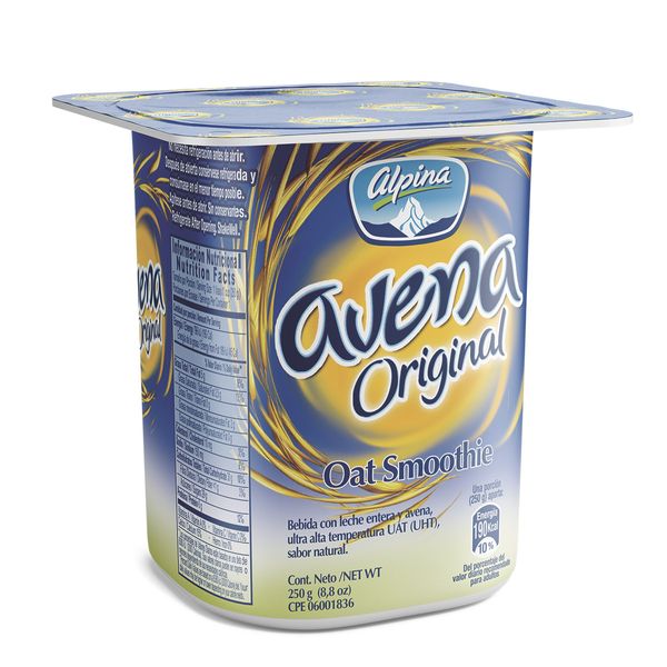 Avena Original en Vaso Alpina x 250Gr