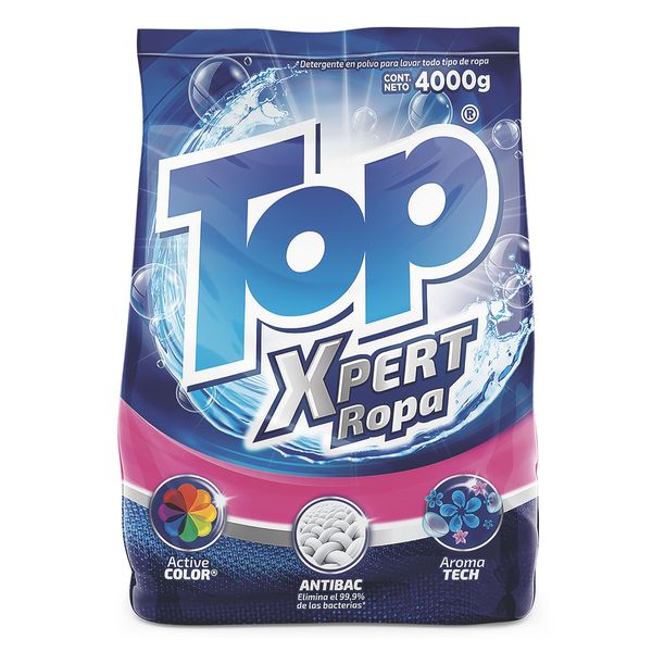 Detergente en Polvo Top Expert 4000Gr