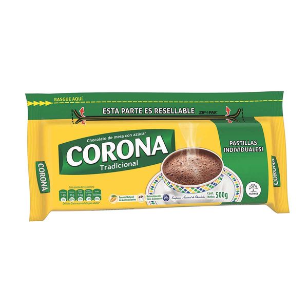 Chocolate Resellable Corona x 500 G