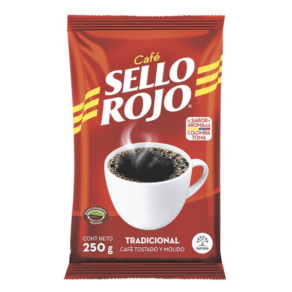 Café Molido Sello Rojo 250 G