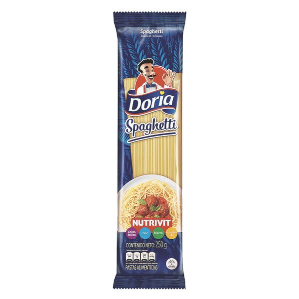 Pasta Clásica Spaghetti Doria x 250 G.