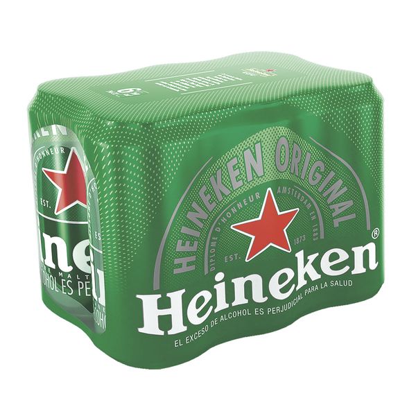 Cerveza Heineken Lata x 6 Unidades x 269 Ml c/u
