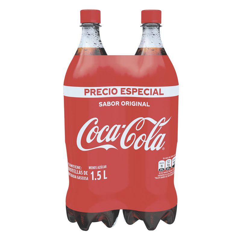 Gaseosa COCA COLA Botella 1.5L