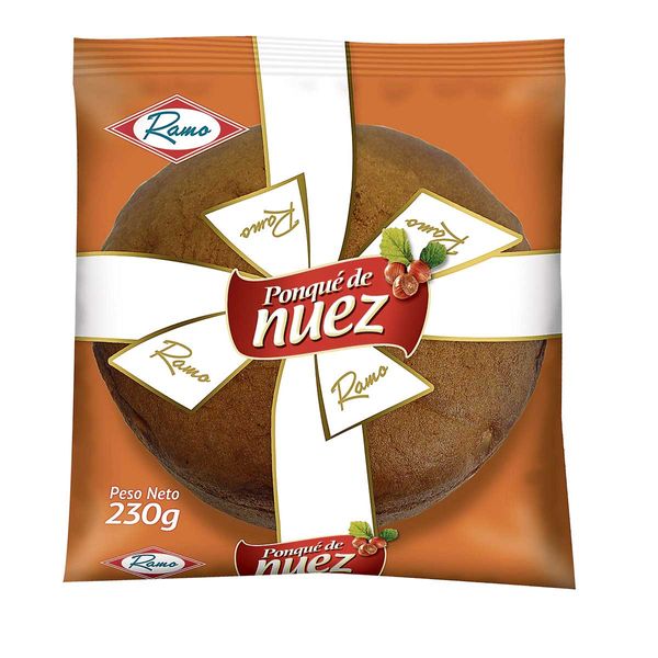 Ponqué Ramo Tradicional Nueces x 230 G