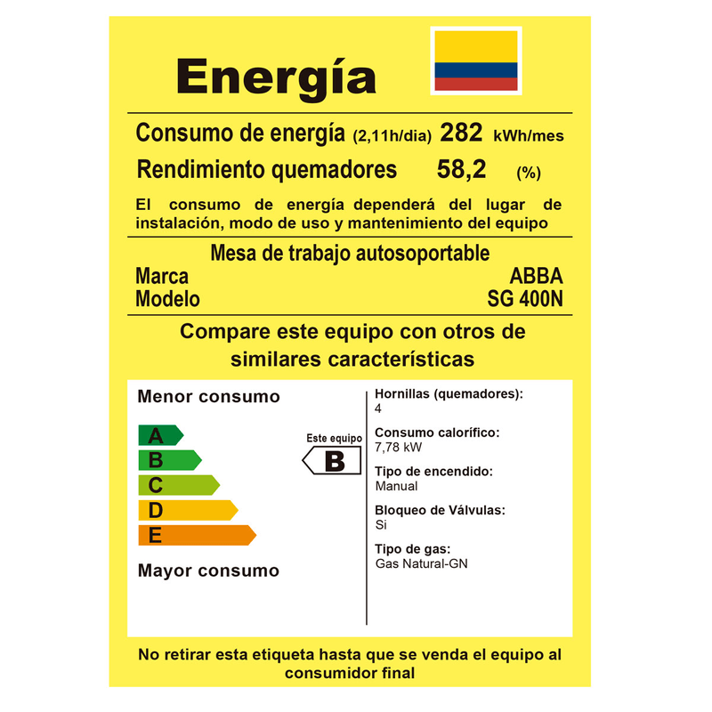 Estufa-De-Sobremesa-ABBA-SG-400-5N-N-Gas-Natural