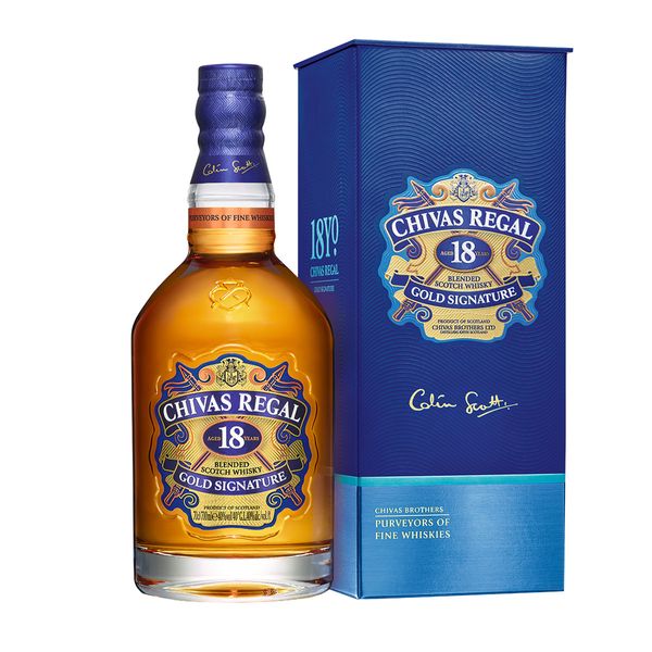 Whisky Chivas Regal 18 Años Botella x 700 Ml