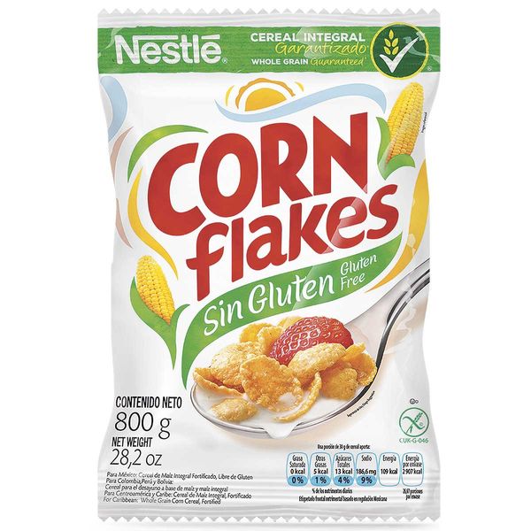 Cereal Corn Flakes Sin Gluten Bolsa x 800 G