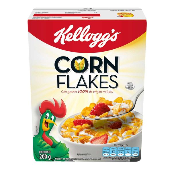 Cereales Kellogg's Corn Flakes X 200 G.