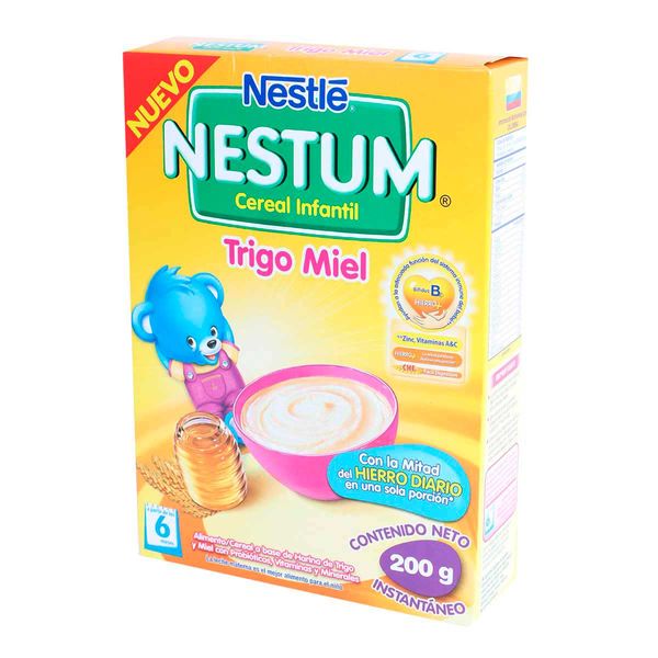 Cereal Infantil Nestum Trigo Miel x 200 G