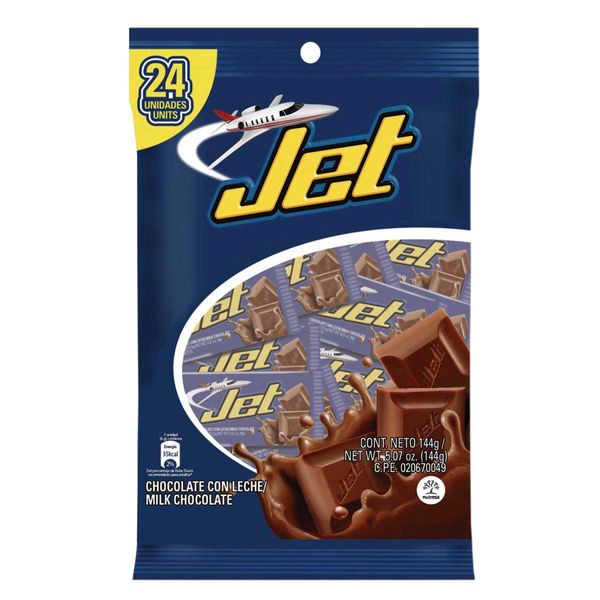 Chocolatina Mini Jet x 144 G