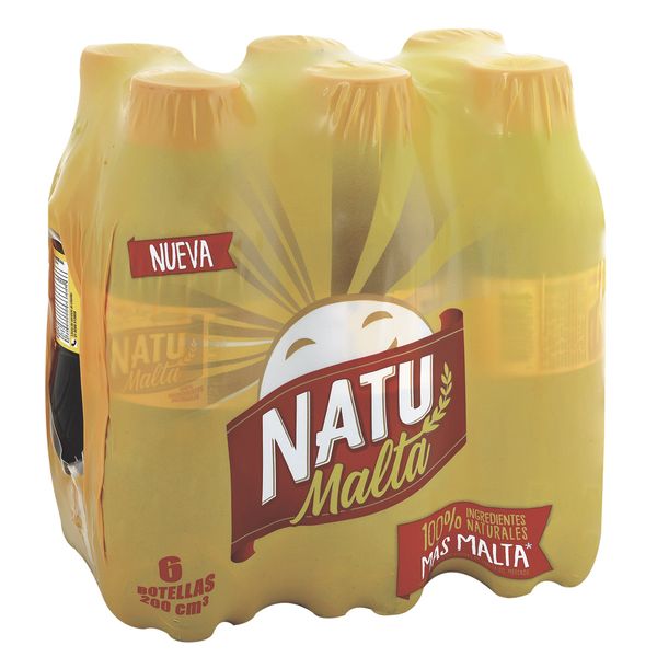 Bebida Malta Natumalta Pet 200 Ml X 6 Unds