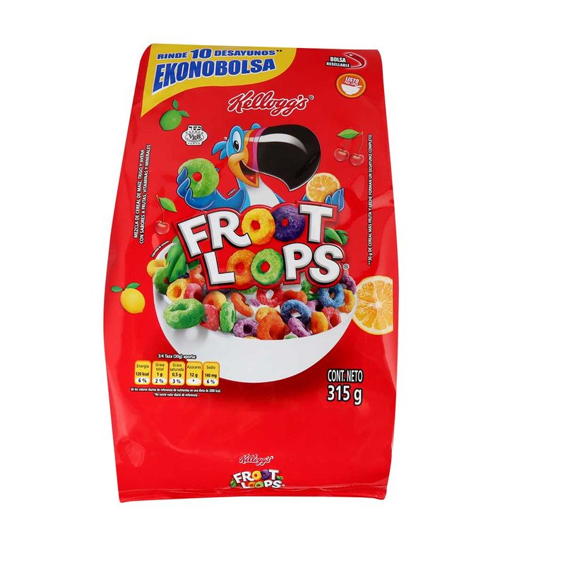 Cereal Kellogg's Froot Loops 315 G - Mercados Colsubsidio
