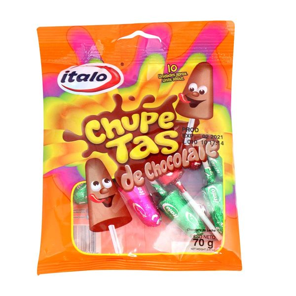 Chupeta Italo de Chocolate x 70 G