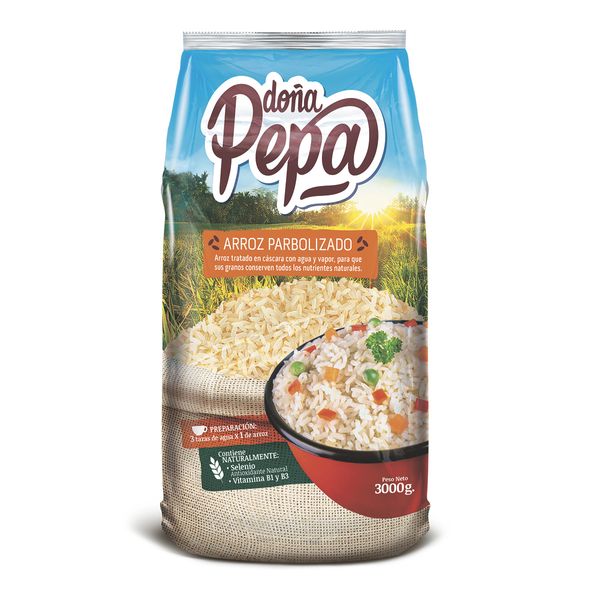 Arroz Parbolizado Doña Pepa x 3000 G