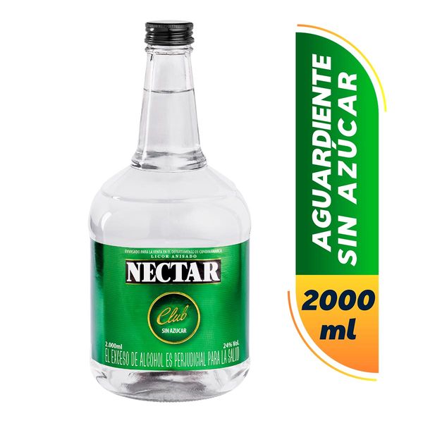 Aguardiente Nectar Club x 2000 Ml