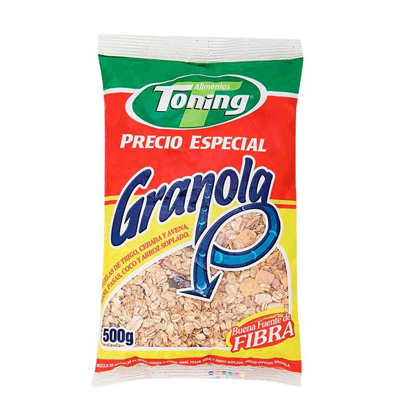 Granola Toning Precio Especial x 500 G