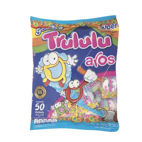 Gomas Trululu Aros x 300 G