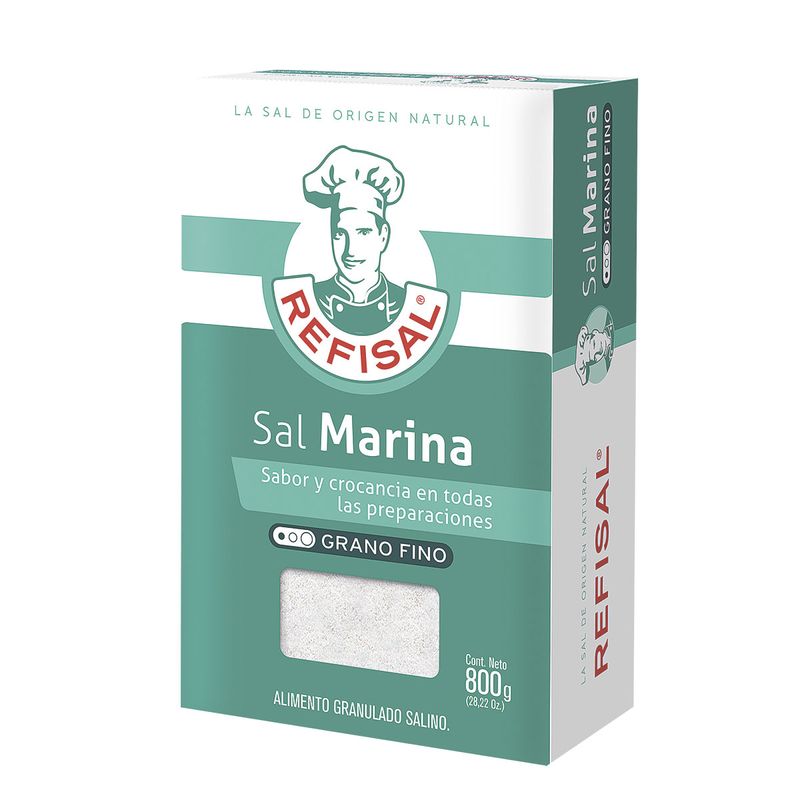 Sal marina Refisal duopack x800g c-u - Tiendas Jumbo