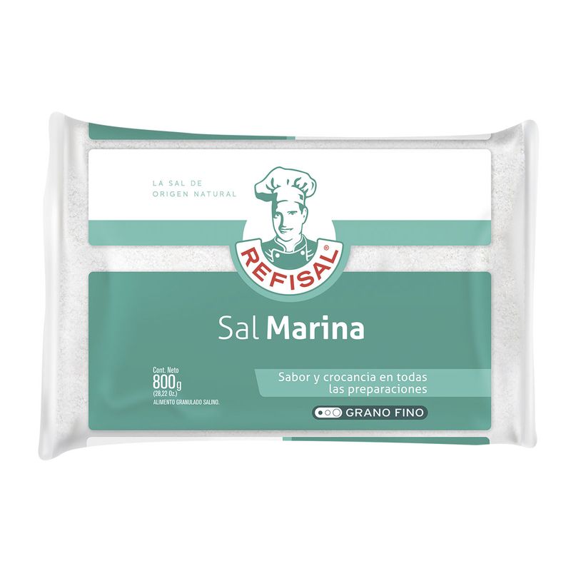 Sal Marina Refisal Alta Pureza en bolsa