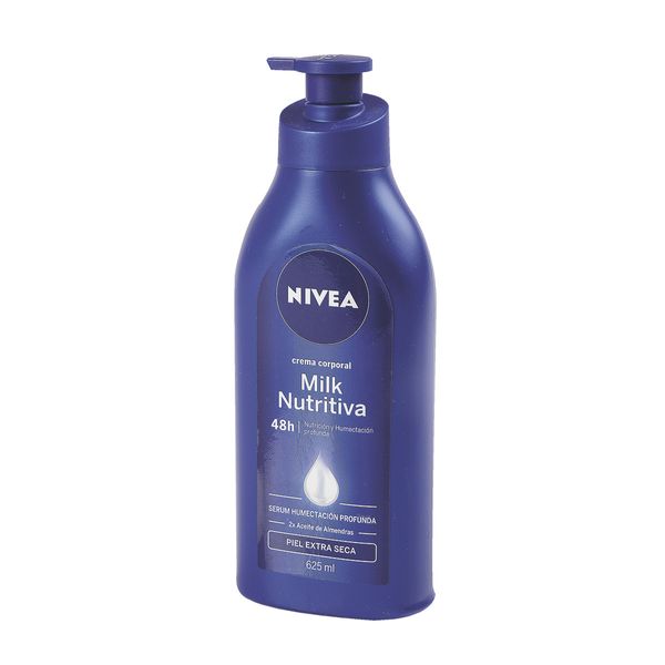 Crema Corporal Nivea Milk Nutritiva Pack Familiar x 625 Ml