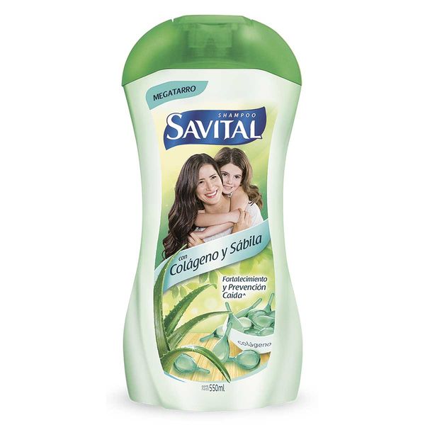 Shampoo Savital Colágeno x 550ML