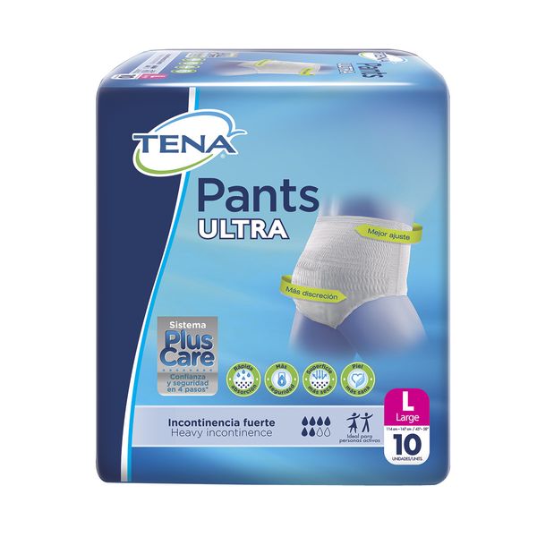 Ropa Interior Tena Pants Ultra L x 10 Unidades
