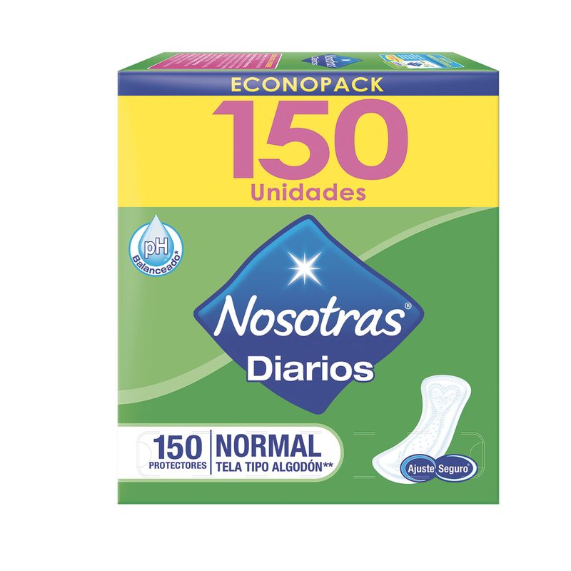 Protectores-Nosotras-Diarios-Normal-x-150-Unidades