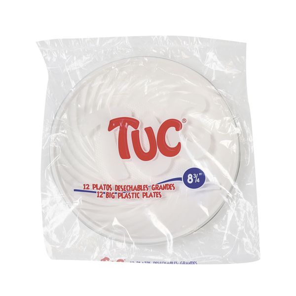 Platos Desechables Grandes Tuc x 12 Unidades 8-3/4''