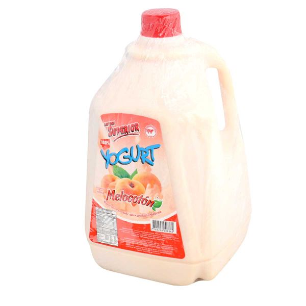 Yogurt Melocotón en Garrafa Superior x 4.000Gr