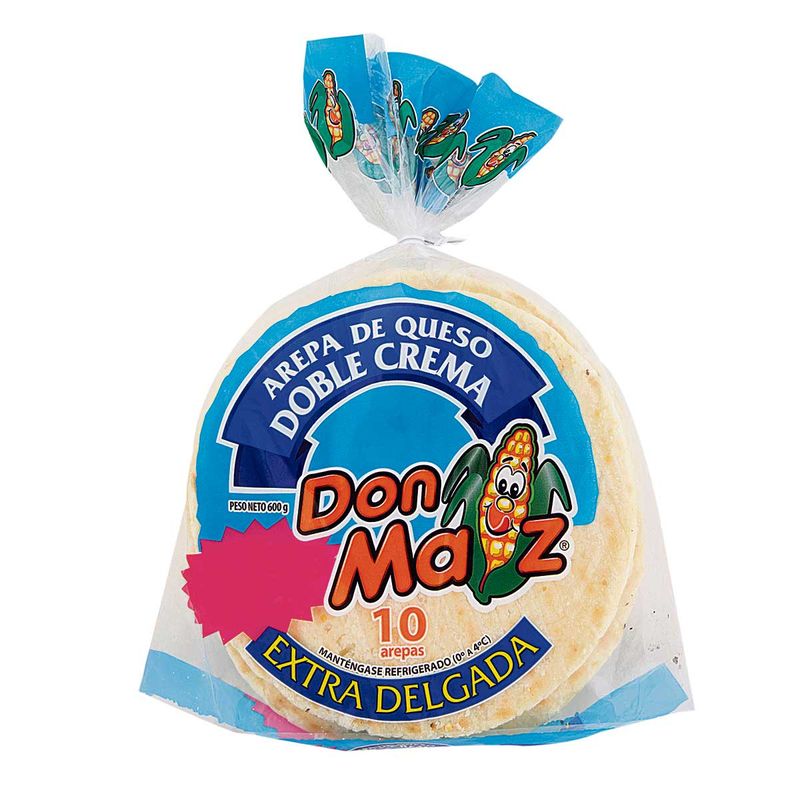 Arepa-Extradelgada-de-Queso-Doble-Crema-Don-Maiz-x-10-Und-x-60Gr-C-u