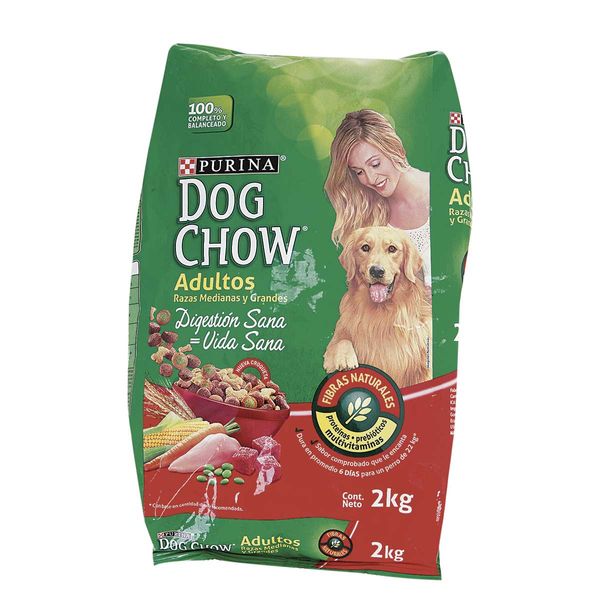 Alimento Perros Dog Chow Adultos Medianos y Grandes x 2 KG