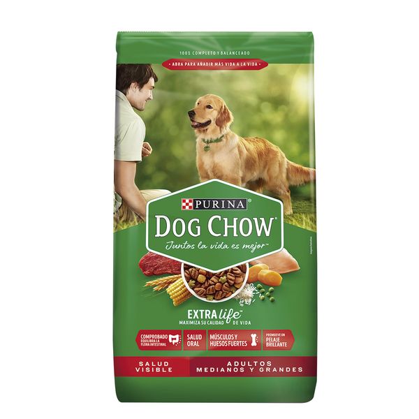 Alimento Perros Dog Chow Adultos Medianos y Grandes x 4 KG