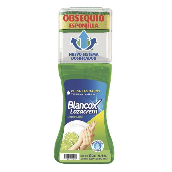 Lavaloza Líquido Lozacream Limón x 850 ML