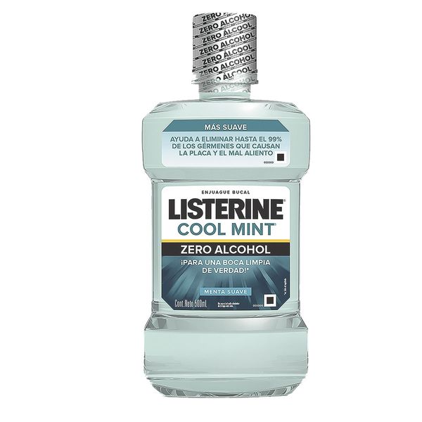 Enjuague Bucal Listerine Zero Menta Suave x 500 Ml