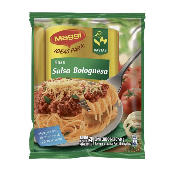 Base para Pastas Salsa Bolognesa Maggi x 50 G
