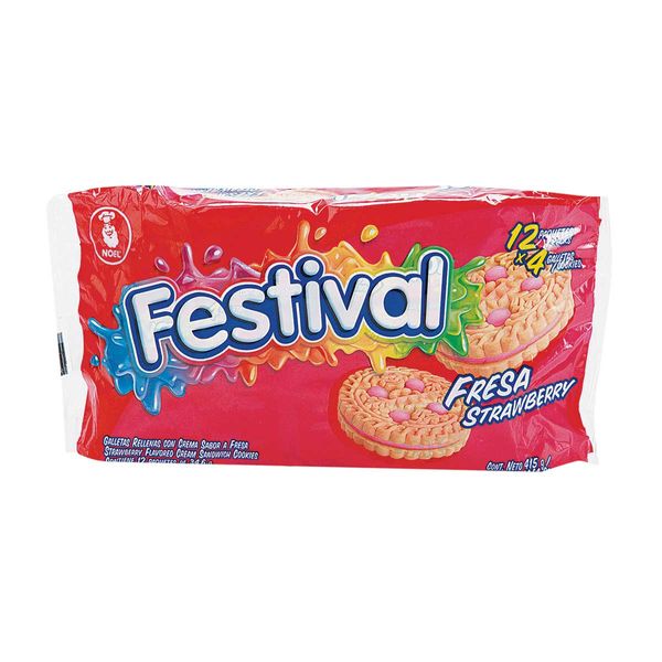 Galleta Festival Fresa 403 G