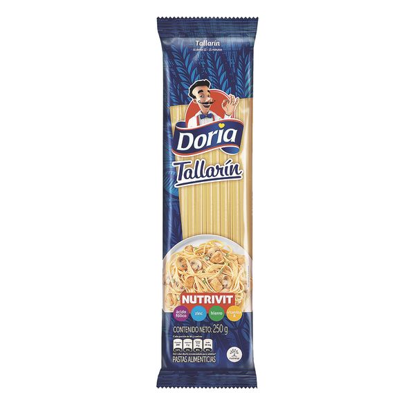 Pasta Clásica Tallarín Doria x 250 G.
