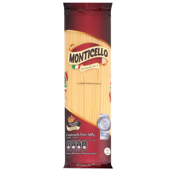 Vermicelli Monticello x 500 G