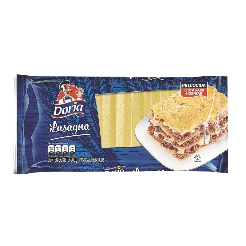 Pasta-Lasagna-Precocida-Doria-x-200-G