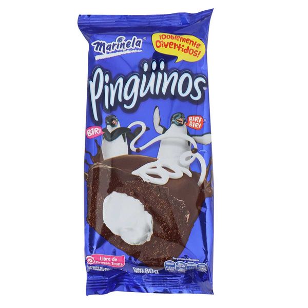 Pingüinos Marinela x 80 G x 2 Und