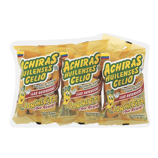 Achiras Celio x 180 G x 6 Und