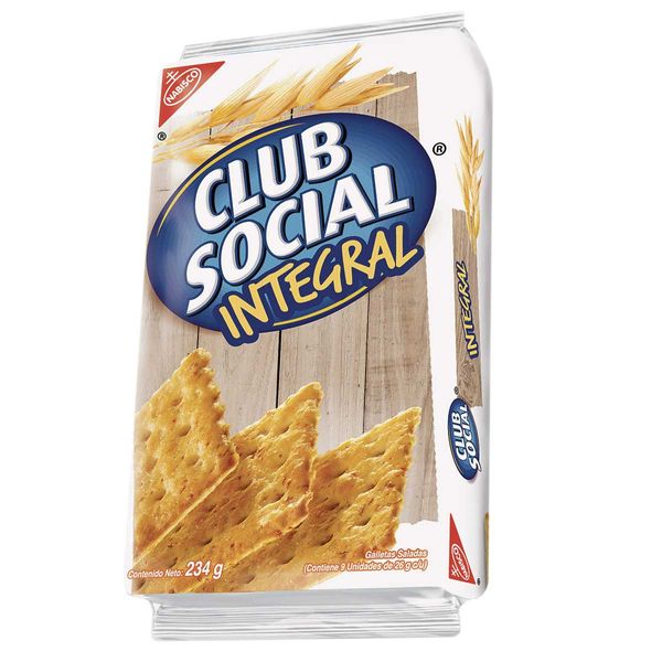 Galleta Club Social Integral x 234 G