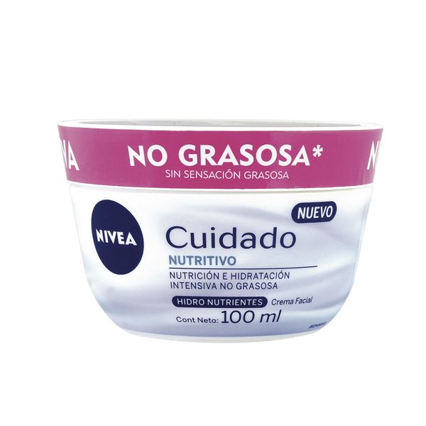 Crema Facial Nutritiva Nivea x 100Ml