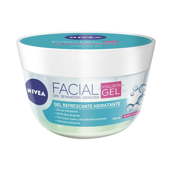 Gel Facial Hidratante Hyaluron Nivea x 100Ml