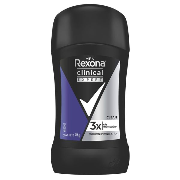 Desodorante Antitranspirante Rexona Men Clinical Expert Barra x 46 G